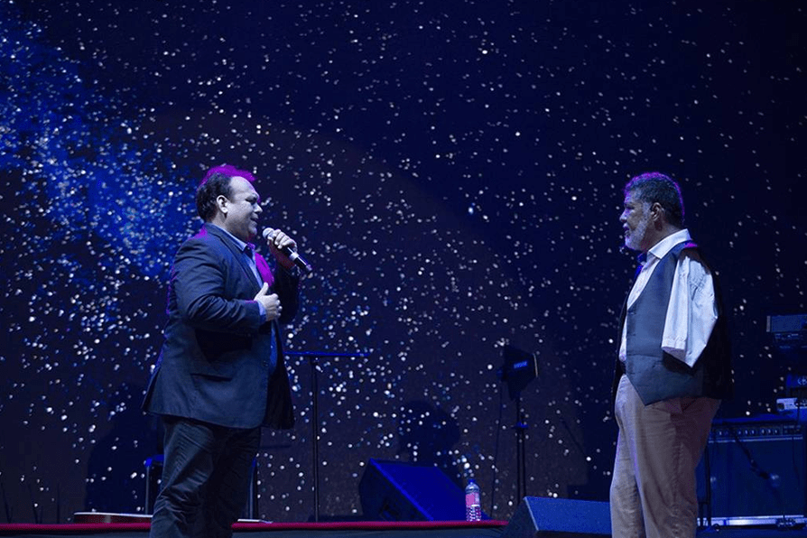 Tony Meléndez en acción