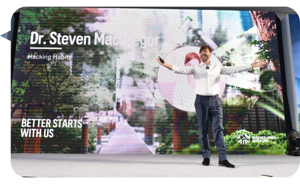 Steven MacGregor, conferencista para eventos corporativos sobre Bienestar Corporativo
